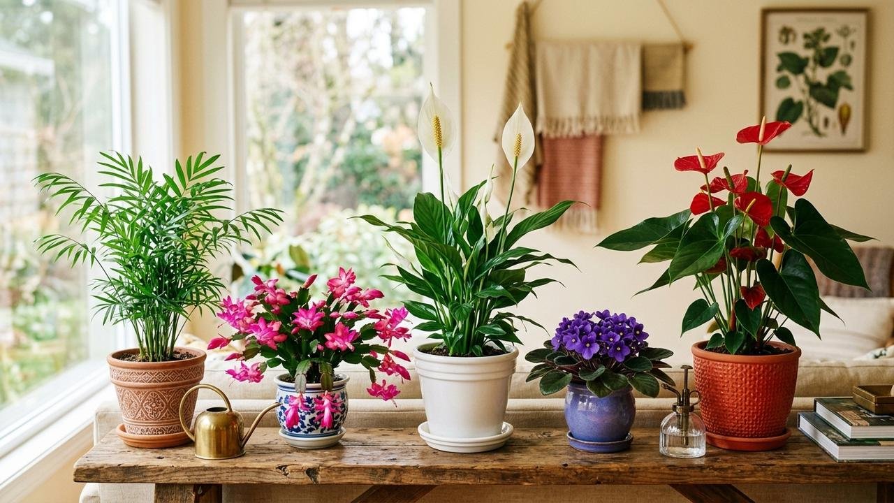 5 plantas que não precisam de sol forte para florescer e são ótimas opções para ambientes internos