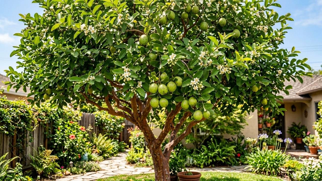 Ela mantém sua cor durante todo o ano, produz flores comestíveis e frutos deliciosos: que árvore é essa e como cuidar dela