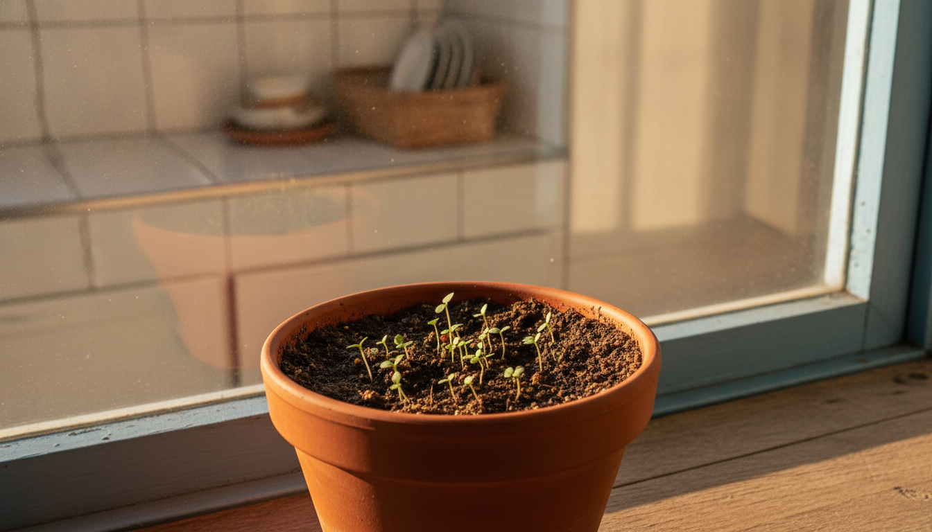 Horta em apartamento pequeno: por onde começar