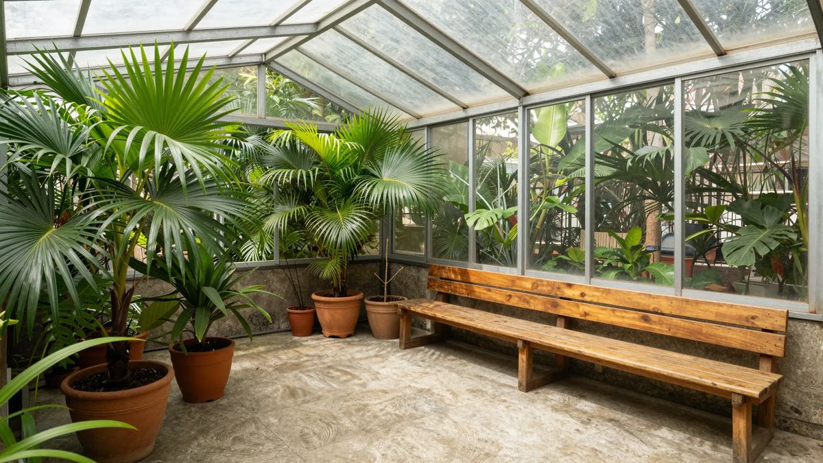 Jardim de inverno: luz, ventilação e drenagem no vão envidraçado