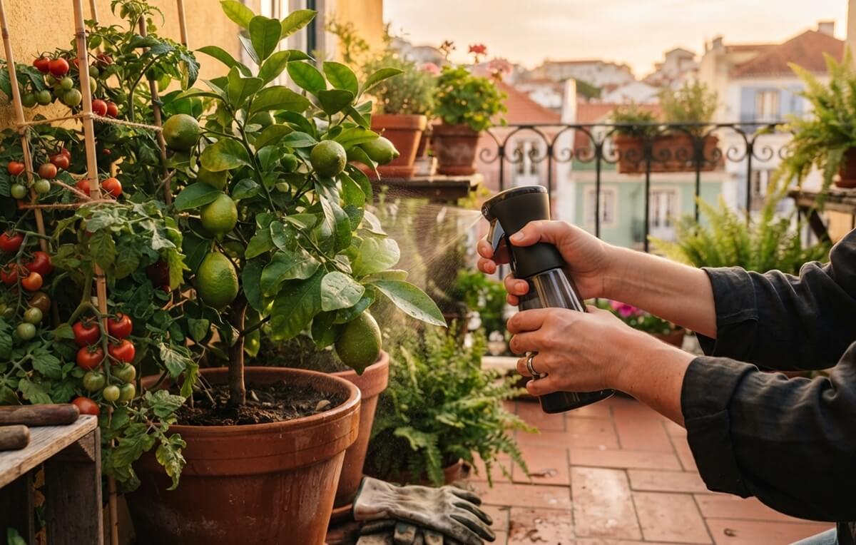 Óleo de verão na horta: como proteger as plantas de cochonil