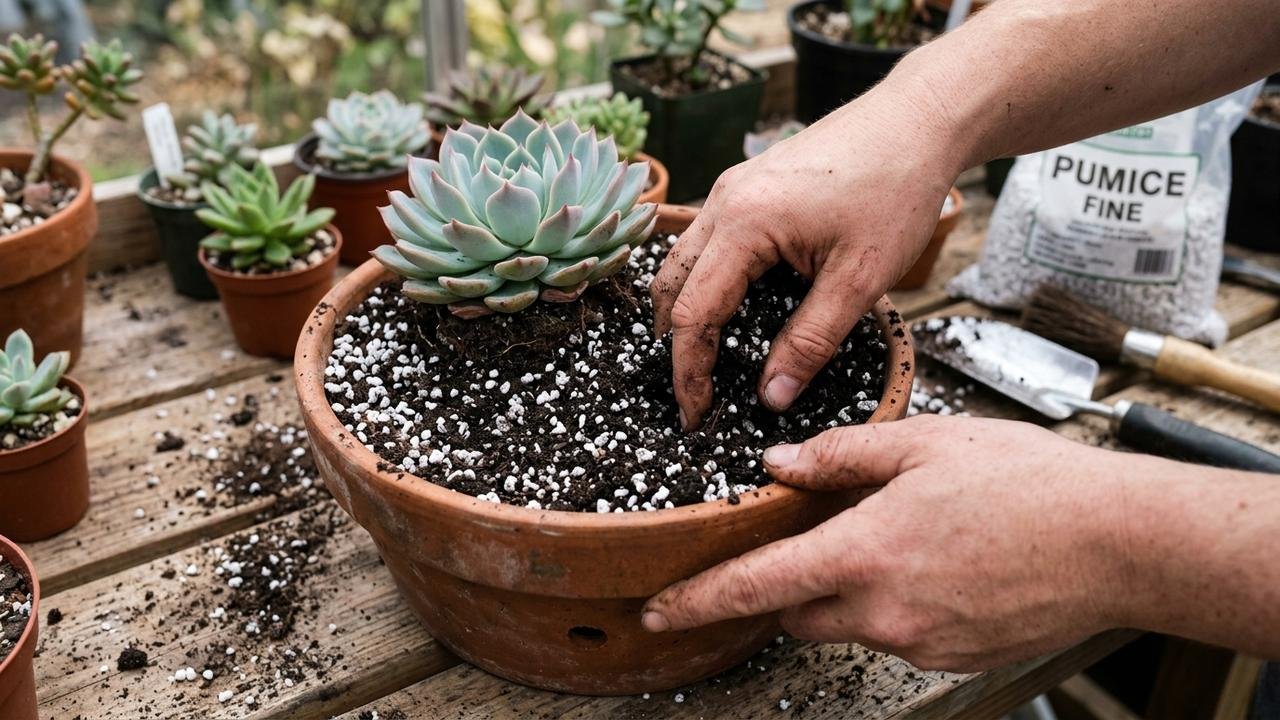 Pedra-pomes nas plantas: como usar para melhorar o solo